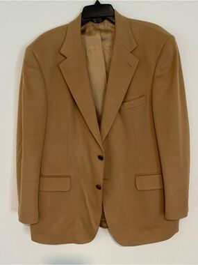 Lord & Taylor Men’s Buxton Blazer Sport Coat 100% Cashmere 42 S